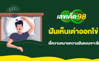ฝันเห็นเต่าออกไข่