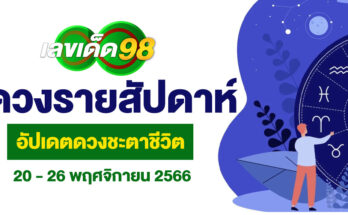 ดวงรายสัปดาห์ 20/11/66