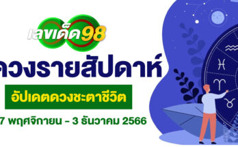 ดวงรายสัปดาห์ 27/11/66