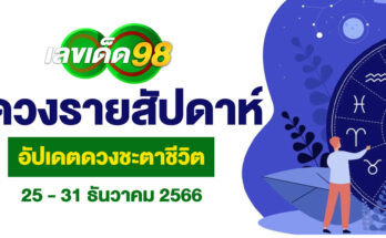 ดวงรายสัปดาห์ 25/12/66