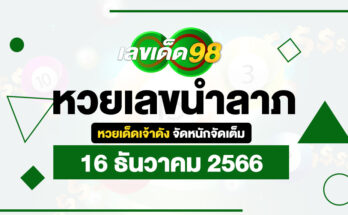 หวยเลขนำลาภ 16/12/66