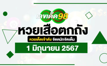 หวยเสือตกถัง 1/6/67