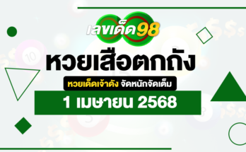 หวยเสือตกถัง 1/4/68